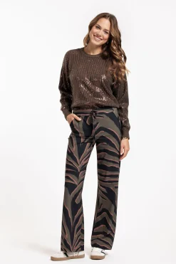 Studio Anneloes Abigail zebra trousers -