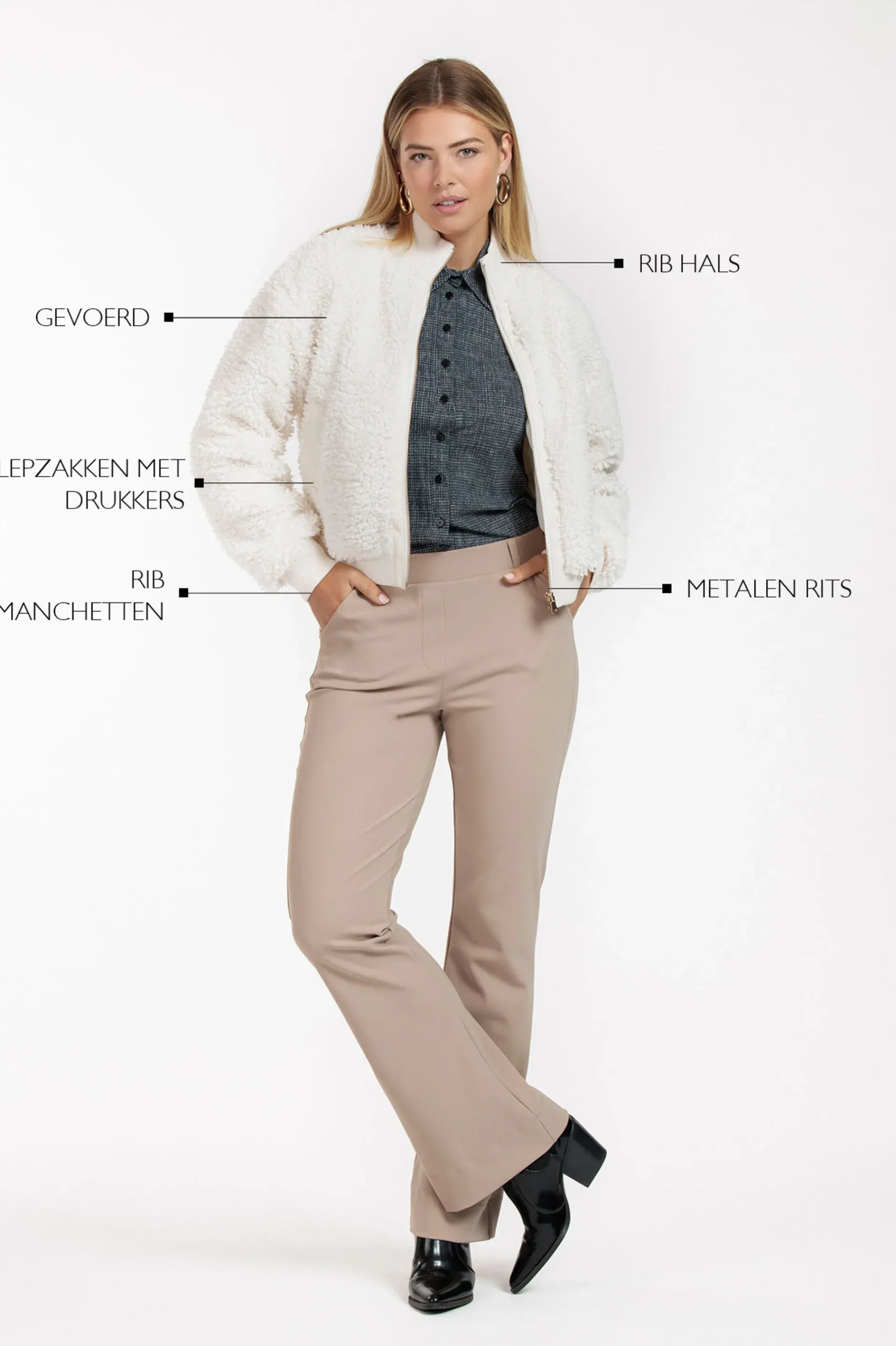 Studio Anneloes Alida teddy jacket -