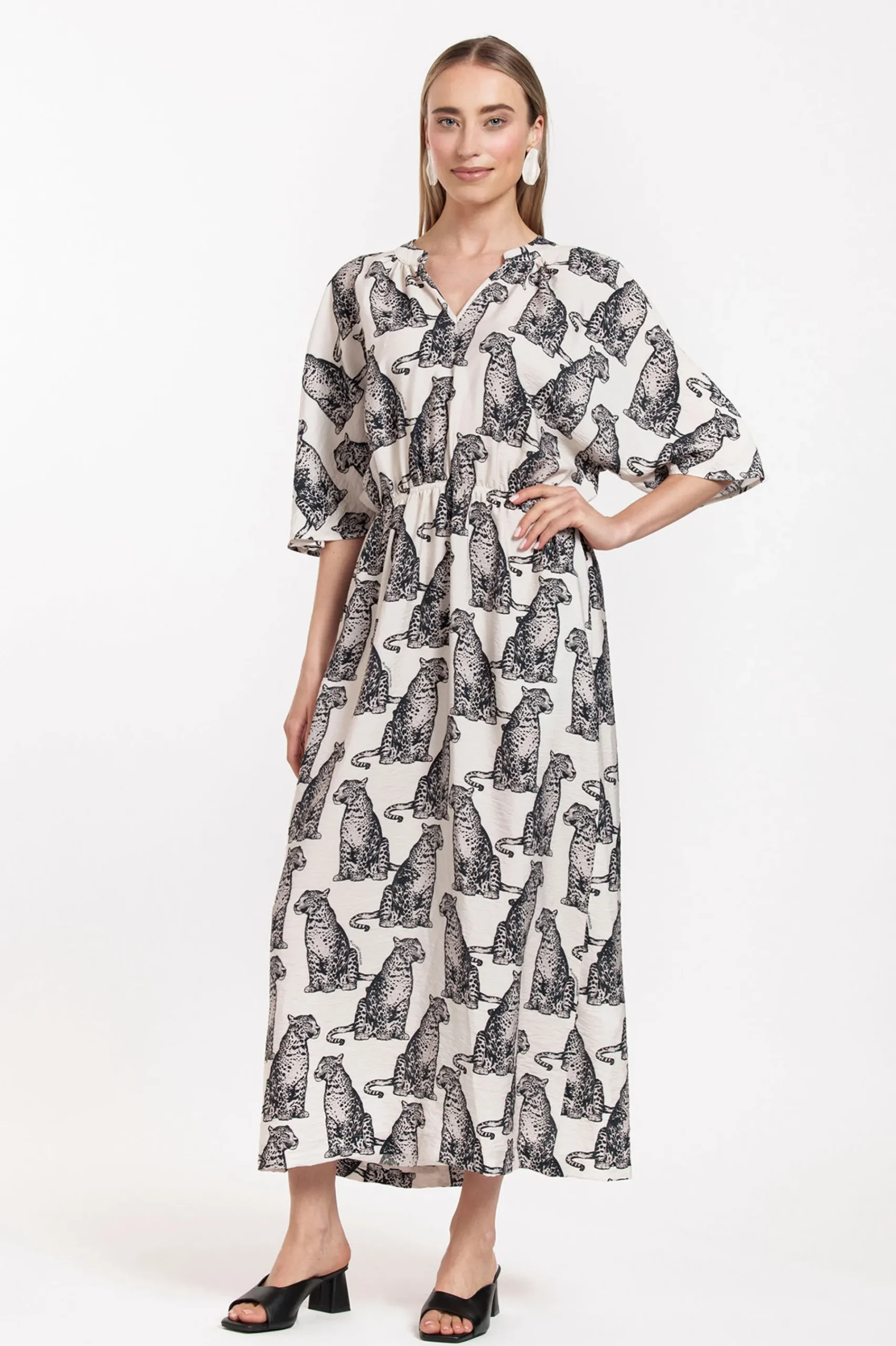 Studio Anneloes Alina panther dress -