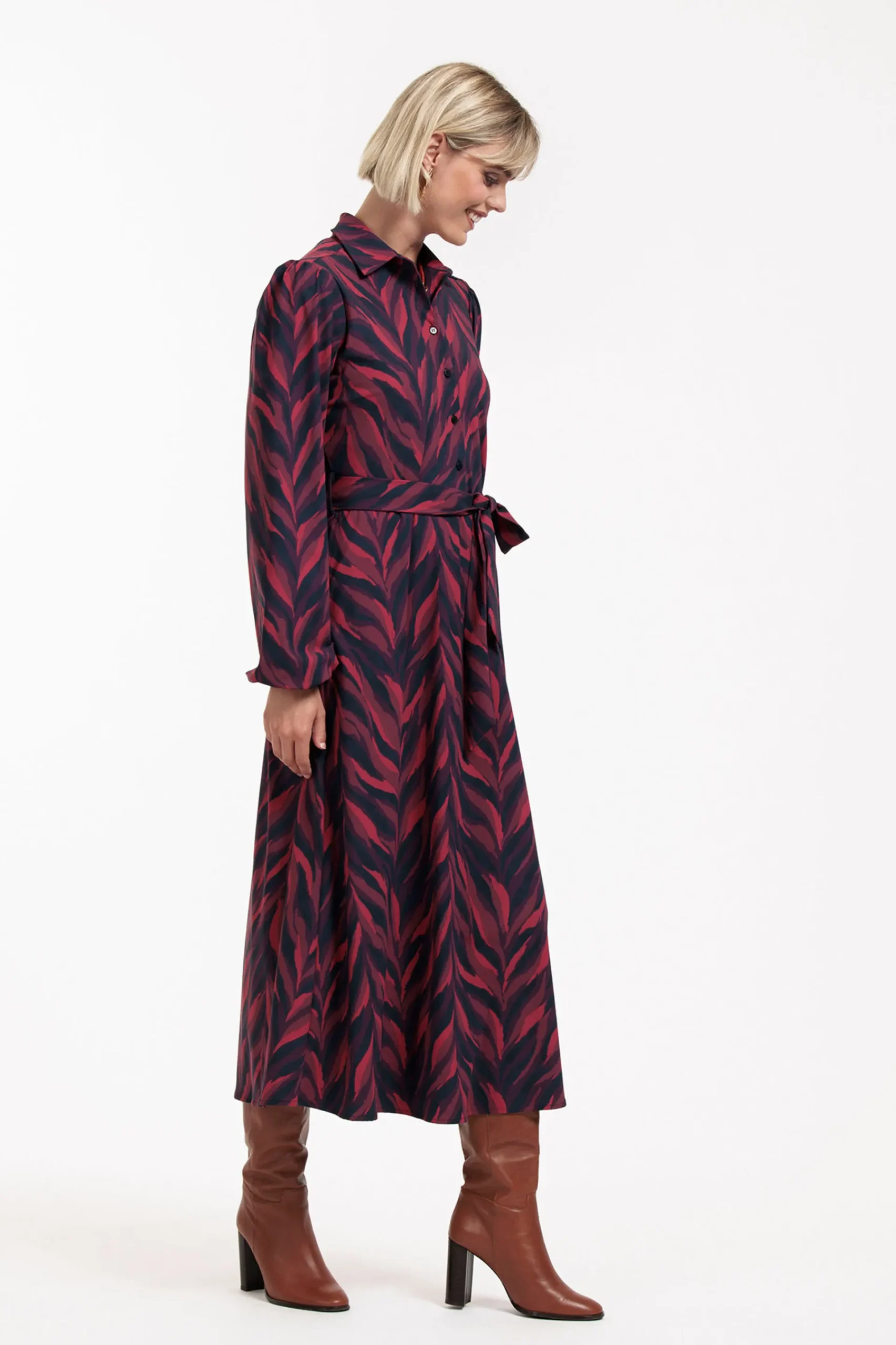 Studio Anneloes Anouk leaves dress -