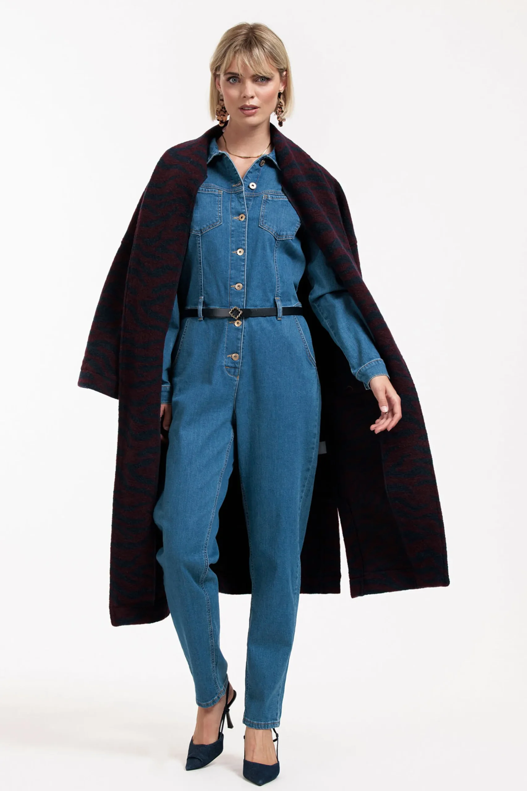Studio Anneloes Ariane denim jumpsuit -