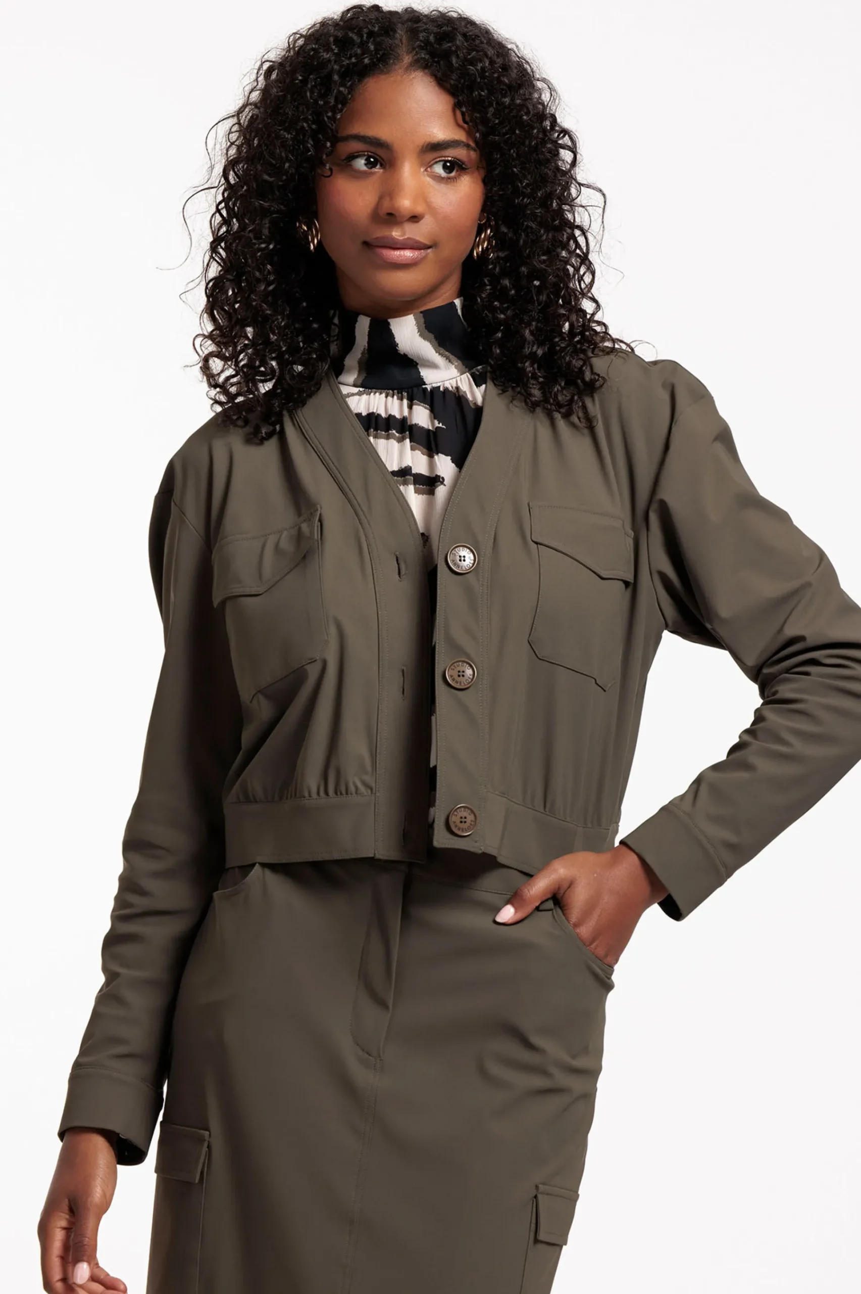 Studio Anneloes Becky cargo jacket -