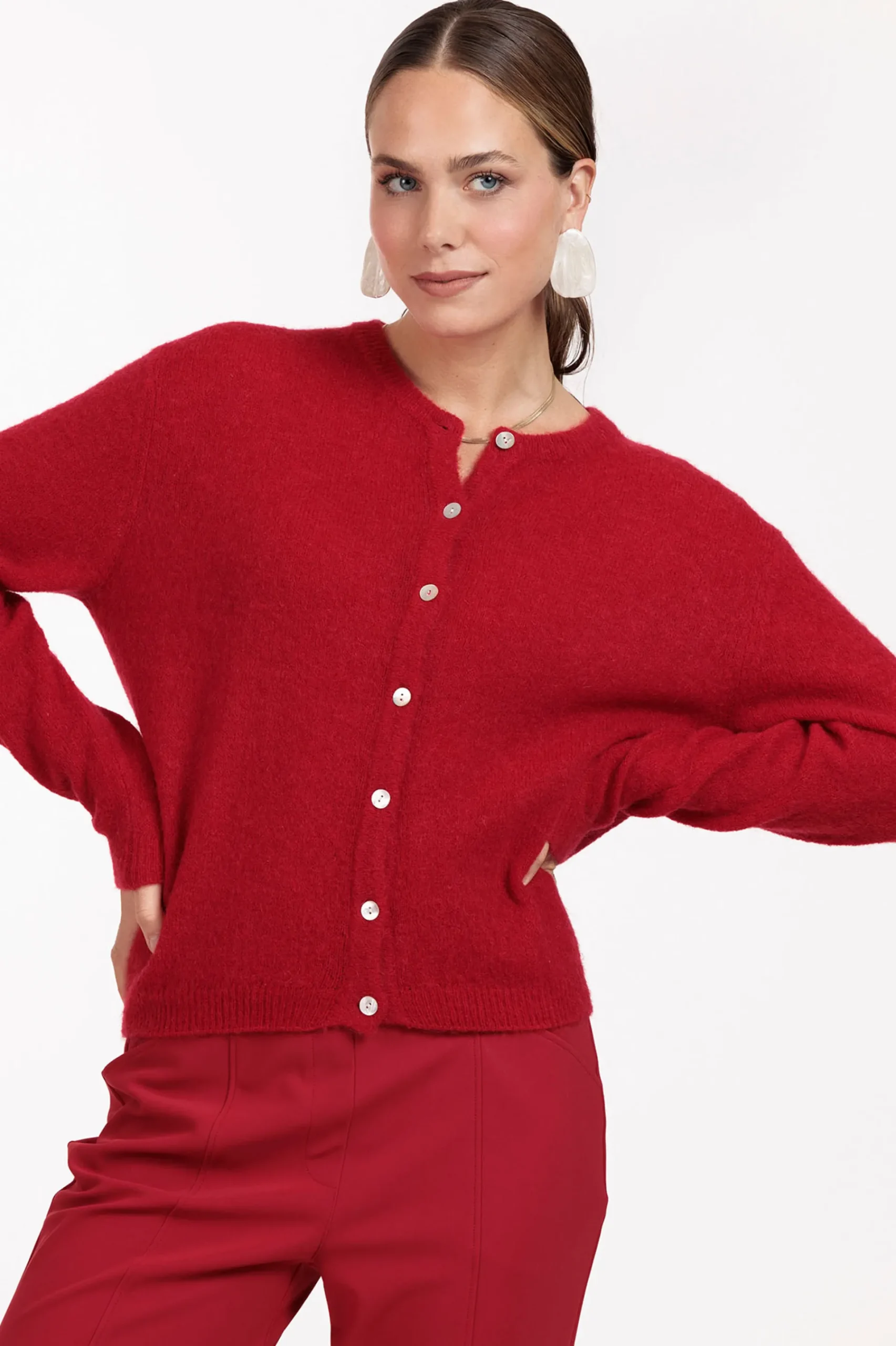 Studio Anneloes Bibi mohair cardigan -