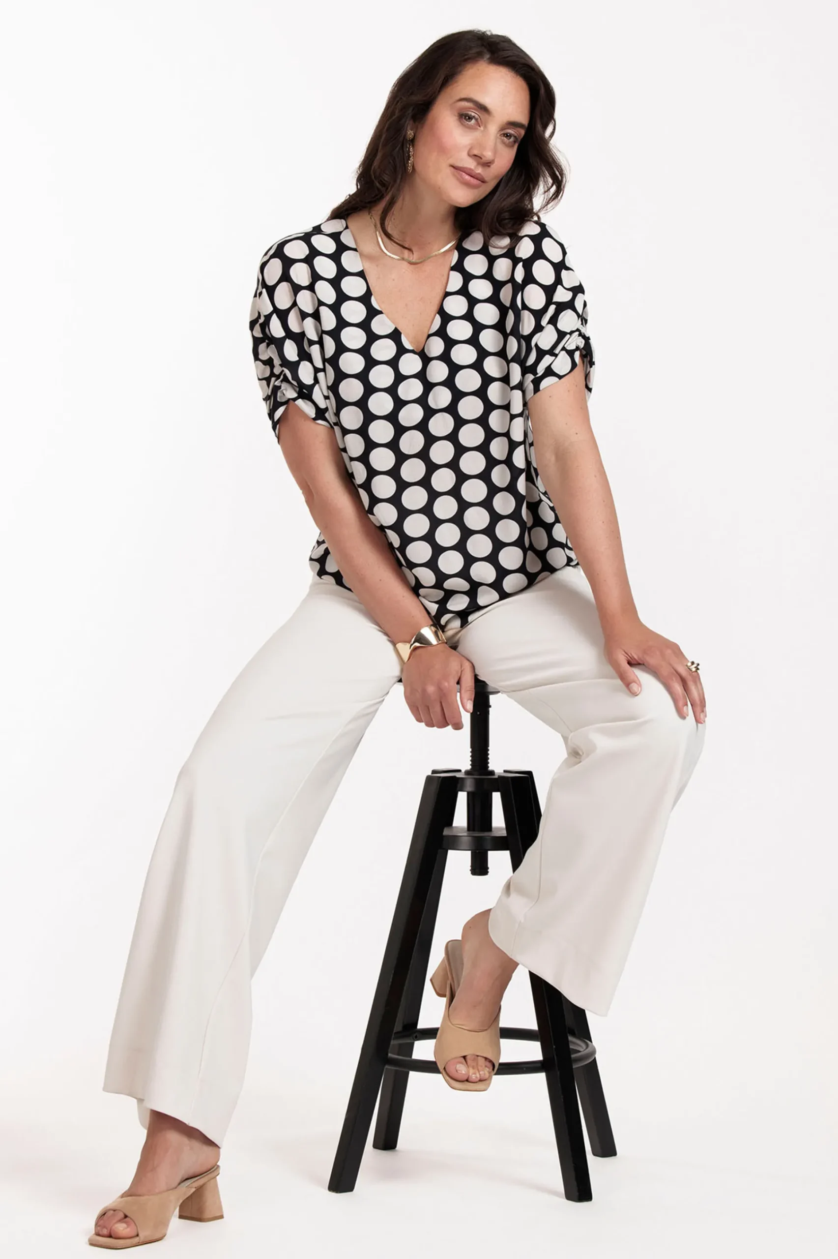 Studio Anneloes Birgitta dot top -