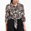Studio Anneloes Bobby leo knot blouse -