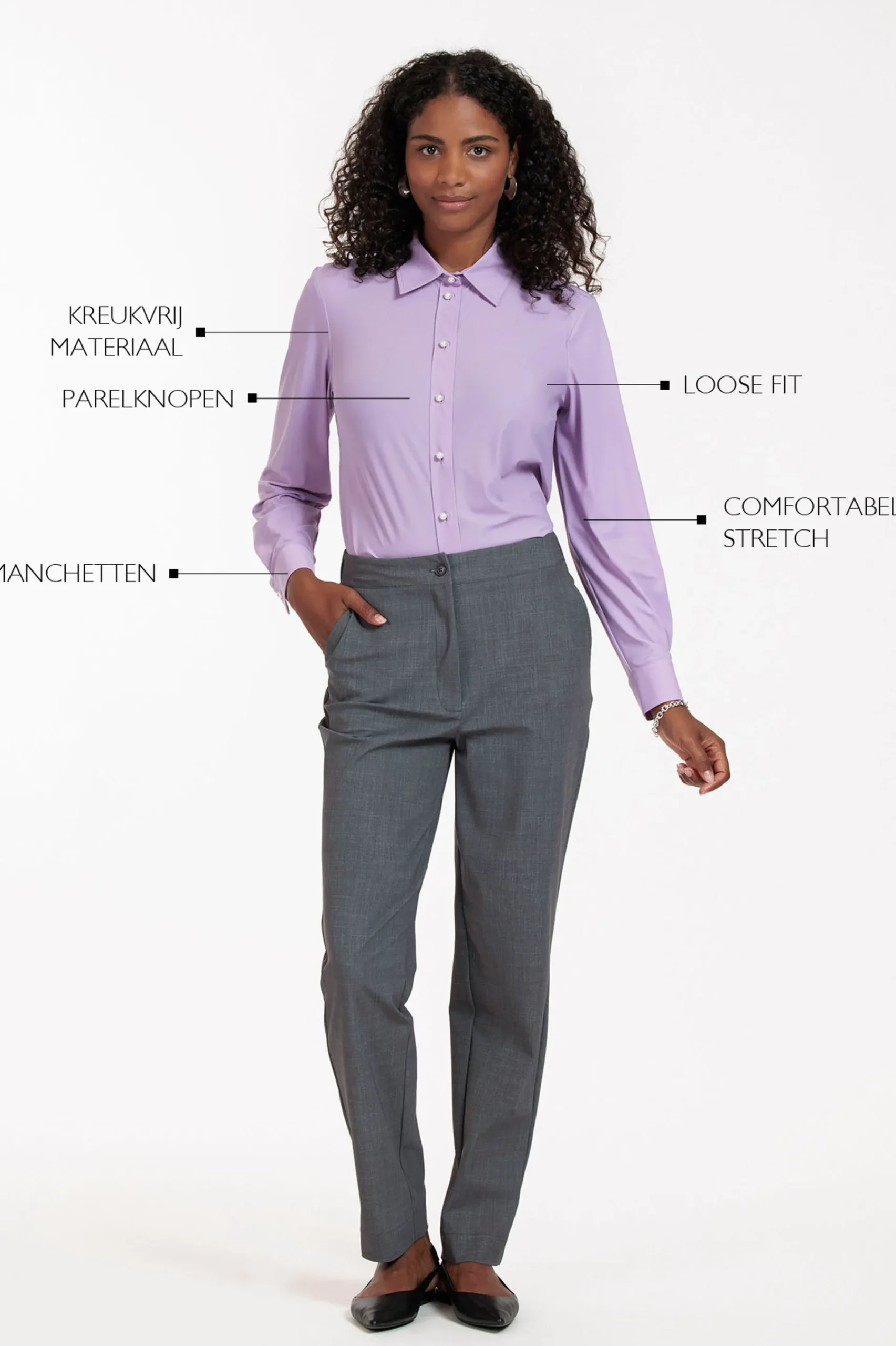 Studio Anneloes Bobby pearl blouse -