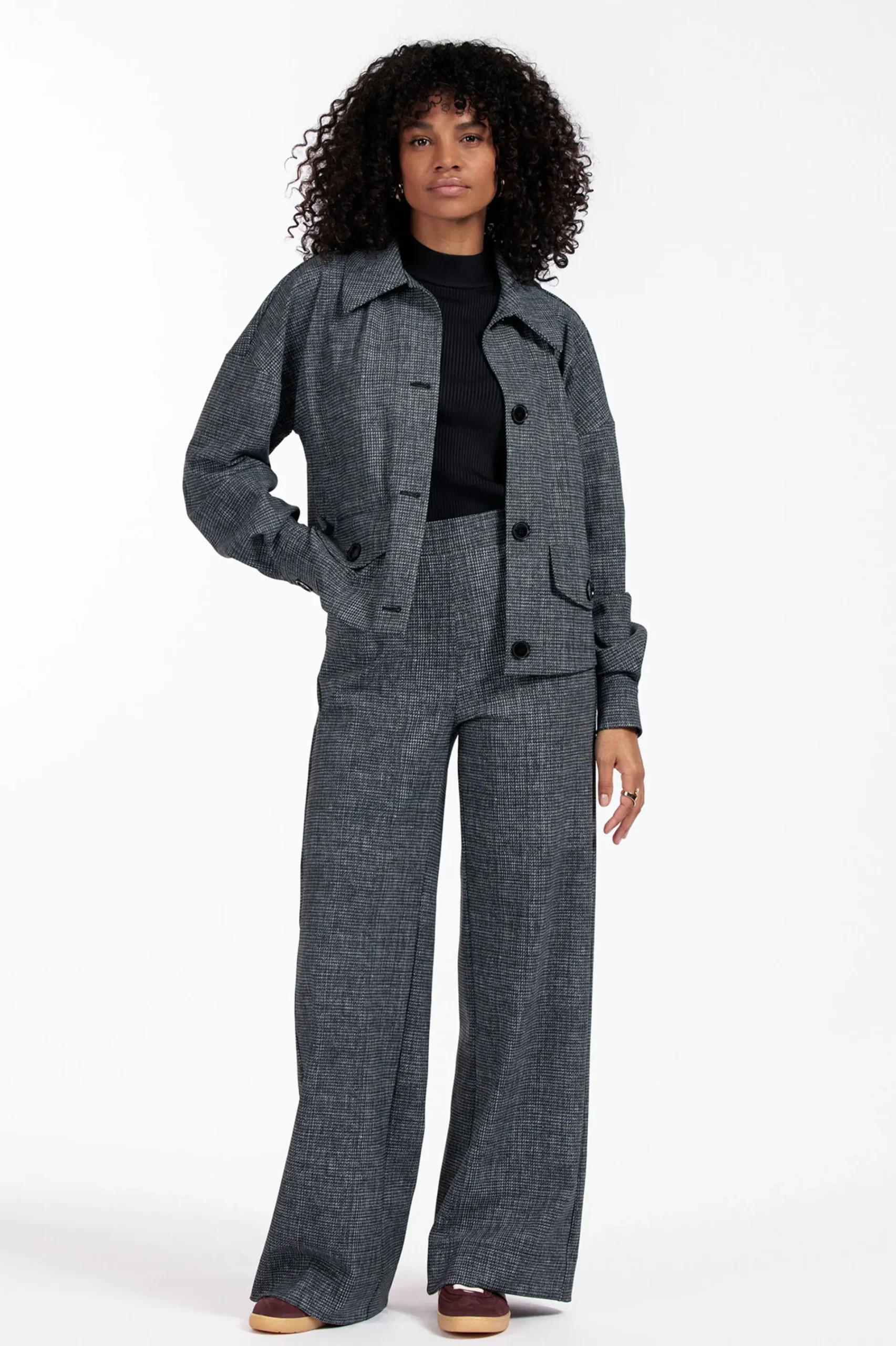 Studio Anneloes Brioni bnd tweed jacket -