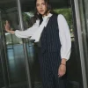 Studio Anneloes Bruno gold stripe gilet -