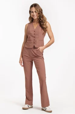 Studio Anneloes Bruno pinstripe gilet -