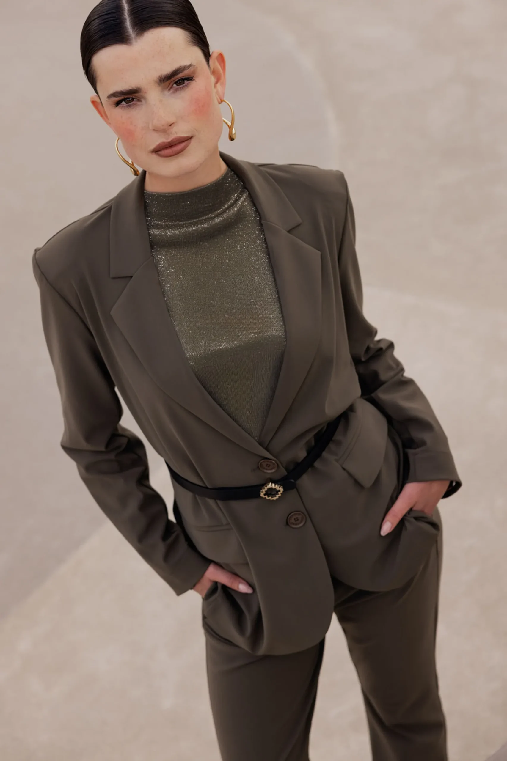 Studio Anneloes Camille bonded blazer -