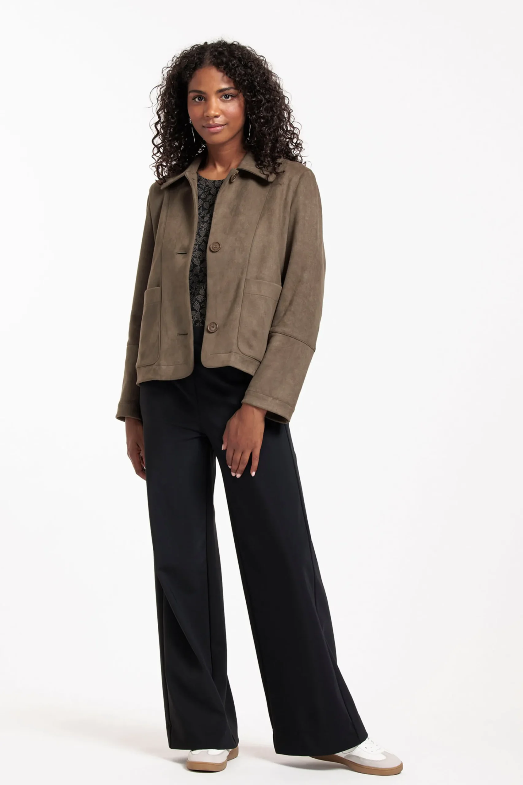 Studio Anneloes Cody suede jacket -