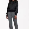 Studio Anneloes Collins grey melee trousers -