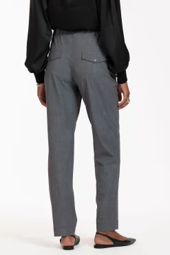 Studio Anneloes Collins grey melee trousers -