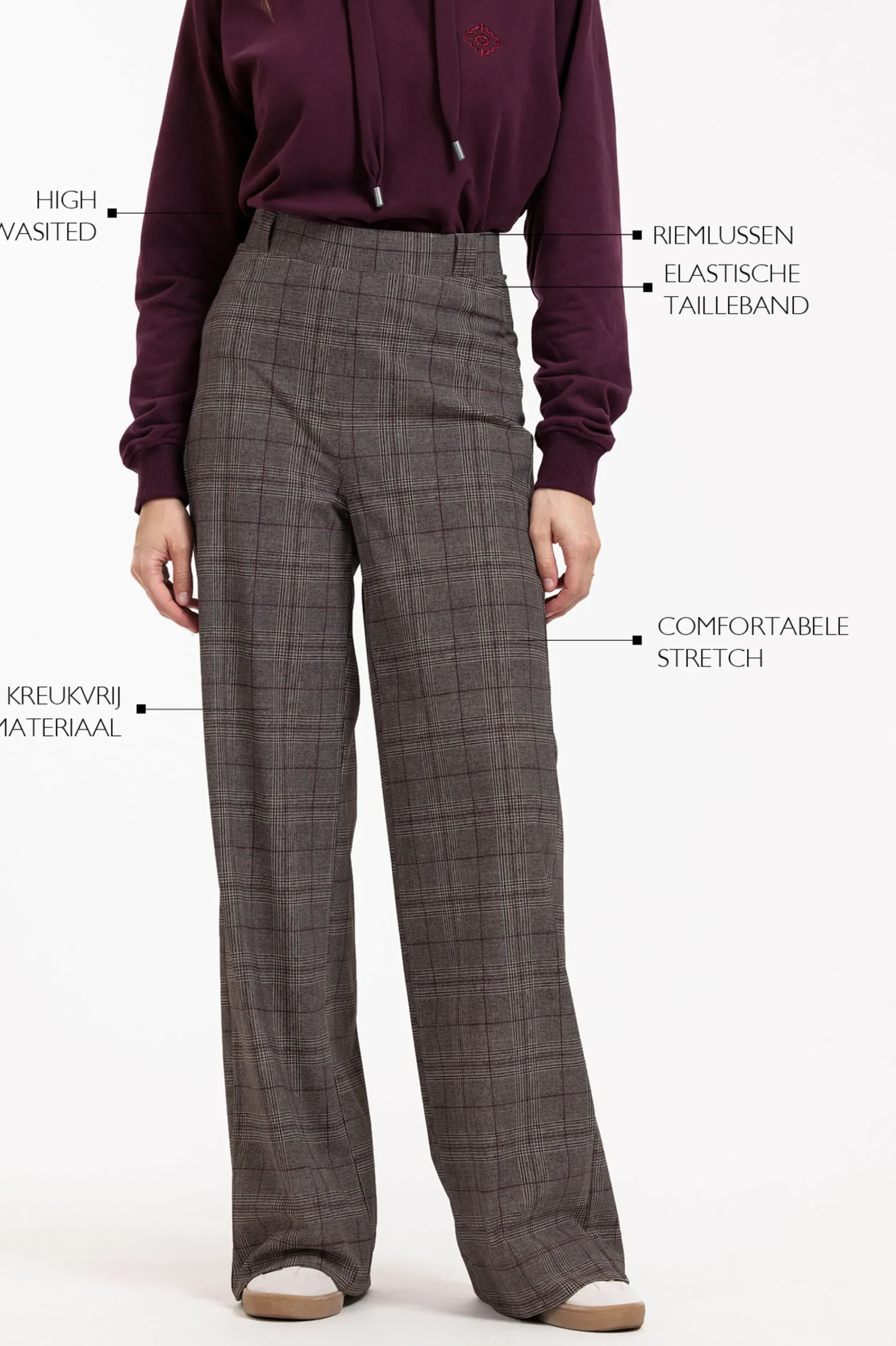 Studio Anneloes Dali check trousers -