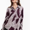 Studio Anneloes Dana flower stripe blouse -