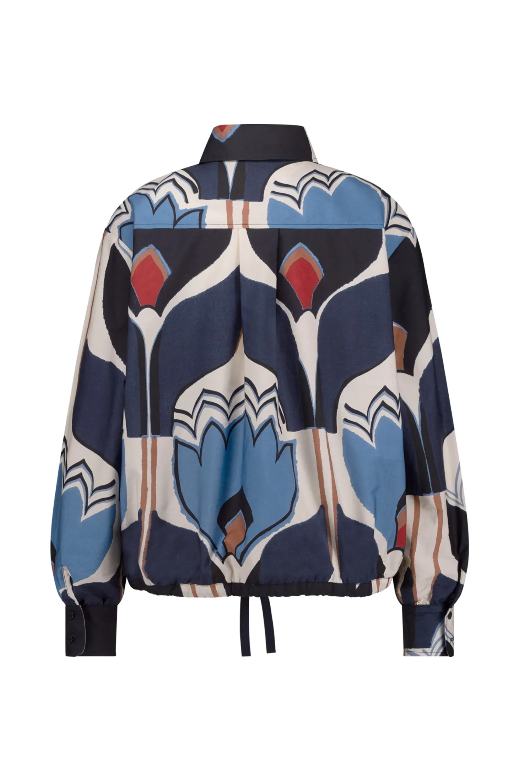 Studio Anneloes Dio tulip poplin blouse -