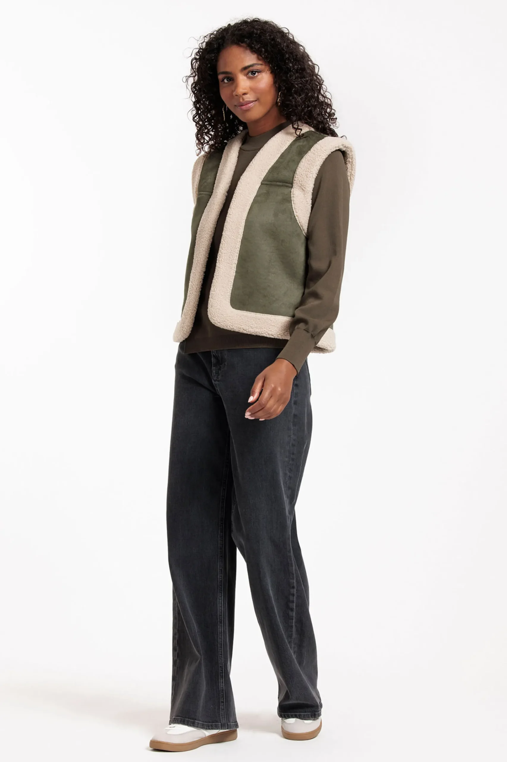 Studio Anneloes Donna lammy waistcoat -