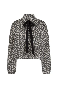 Studio Anneloes Dottie poplin triangle blouse -