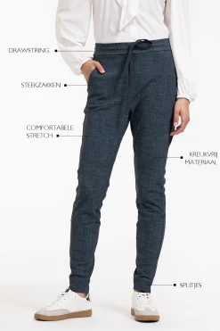 Studio Anneloes Downstairs bnd dnm tweed trousers -