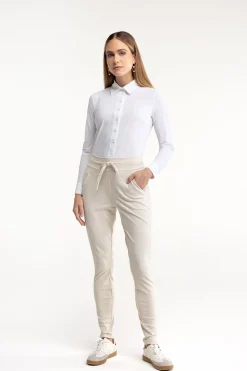 Studio Anneloes Downstairs bonded trousers -