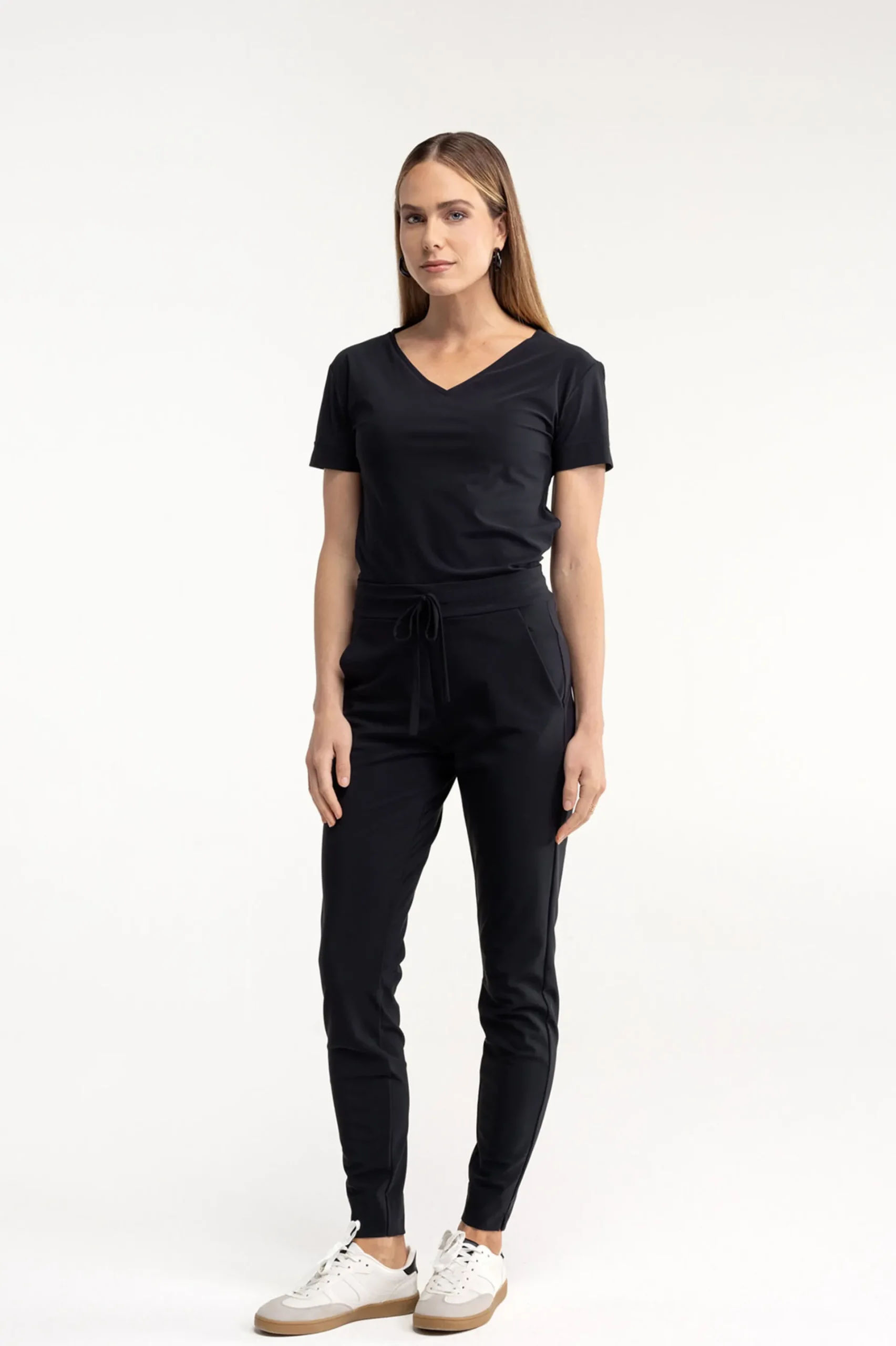 Studio Anneloes Downstairs bonded trousers -