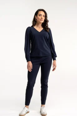 Studio Anneloes Downstairs bonded trousers -