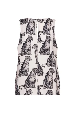Studio Anneloes Ebony panther top -