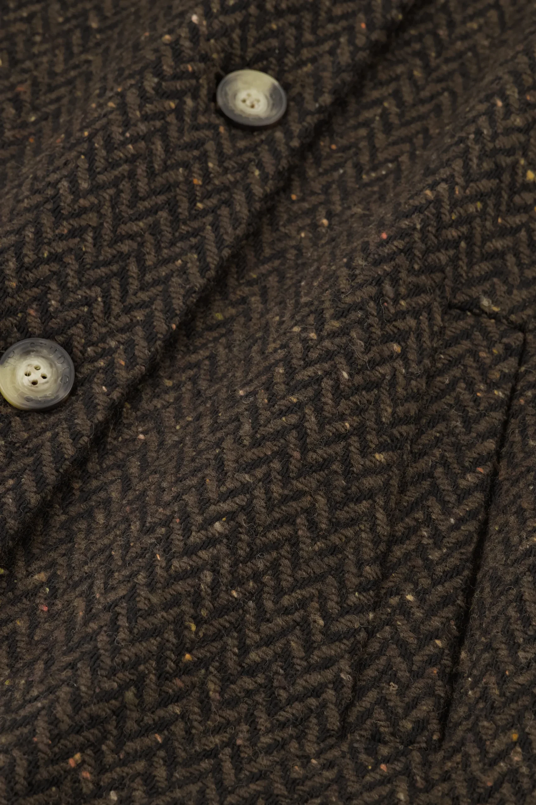 Studio Anneloes Estella wool herringbone coat -