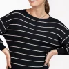 Studio Anneloes Farah stripe lurex pullover -