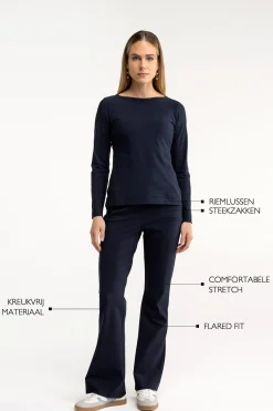 Studio Anneloes Flair bonded trousers -