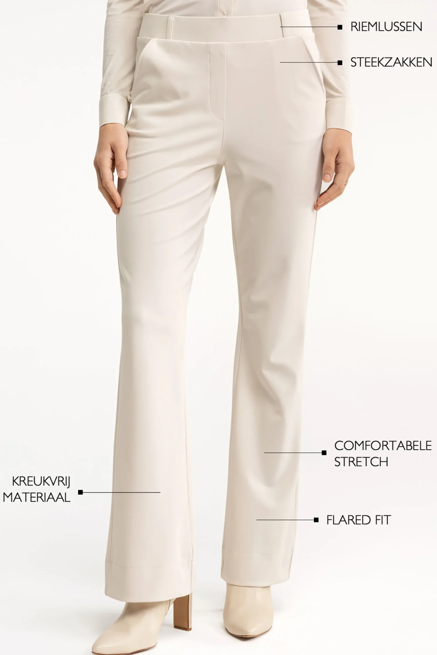 Studio Anneloes Flair bonded trousers -