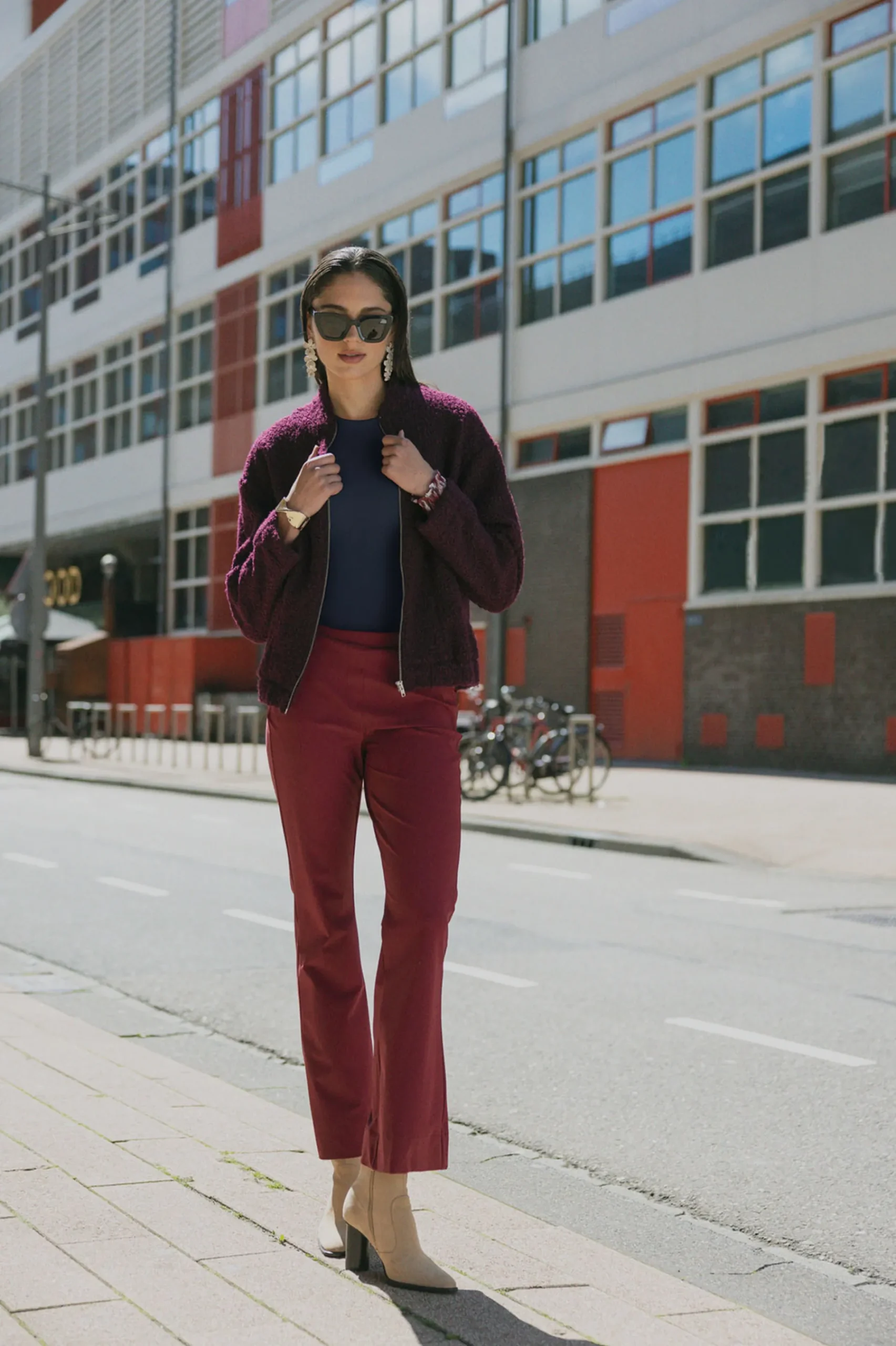 Studio Anneloes Flair bonded trousers -