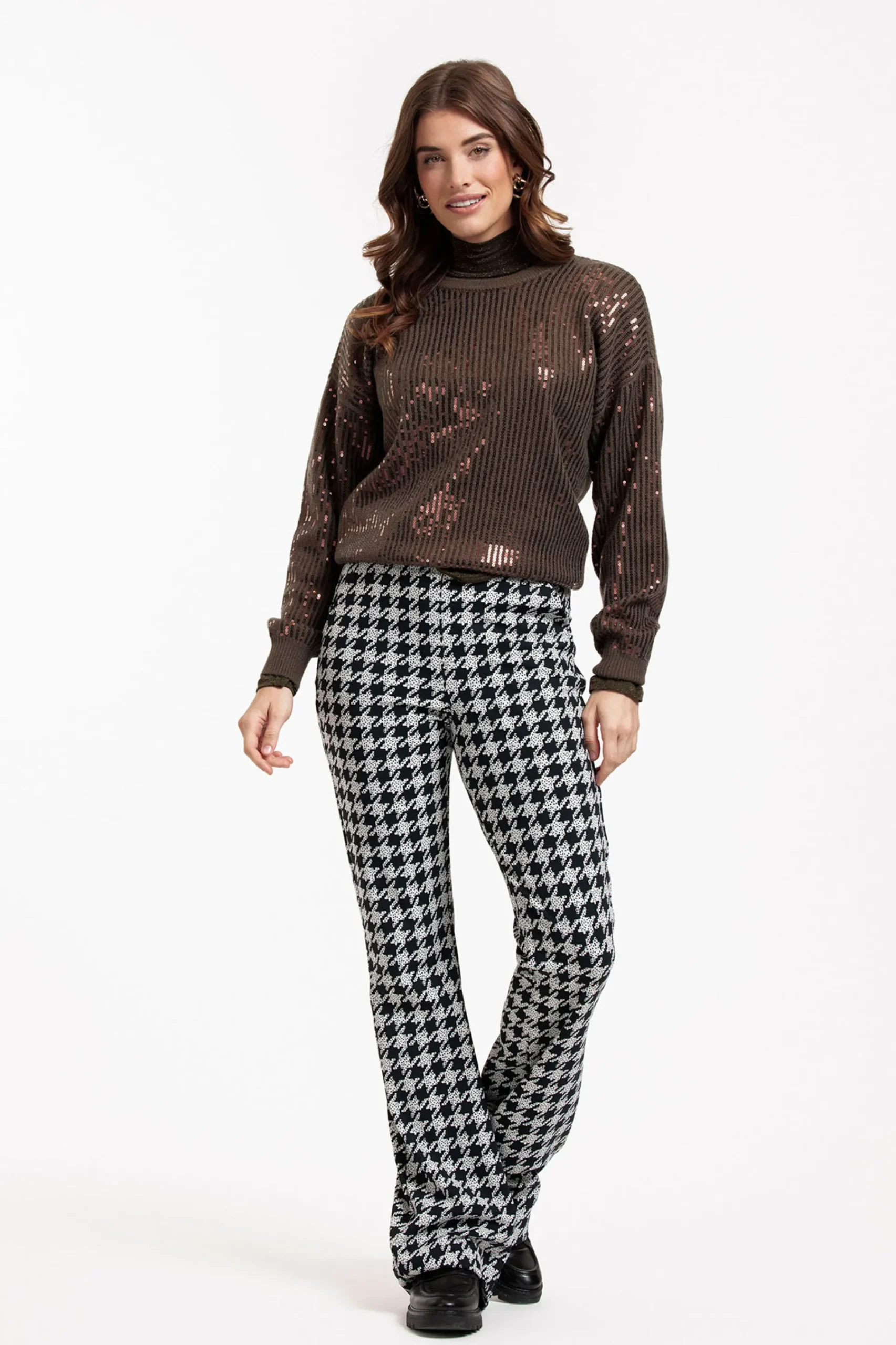 Studio Anneloes Flair LONG bonded PDP trousers -