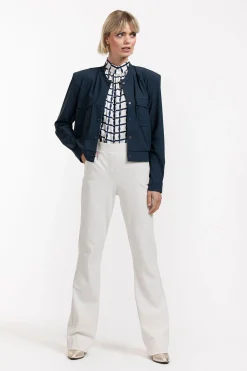 Studio Anneloes Flair LONG structure bnd trousers -