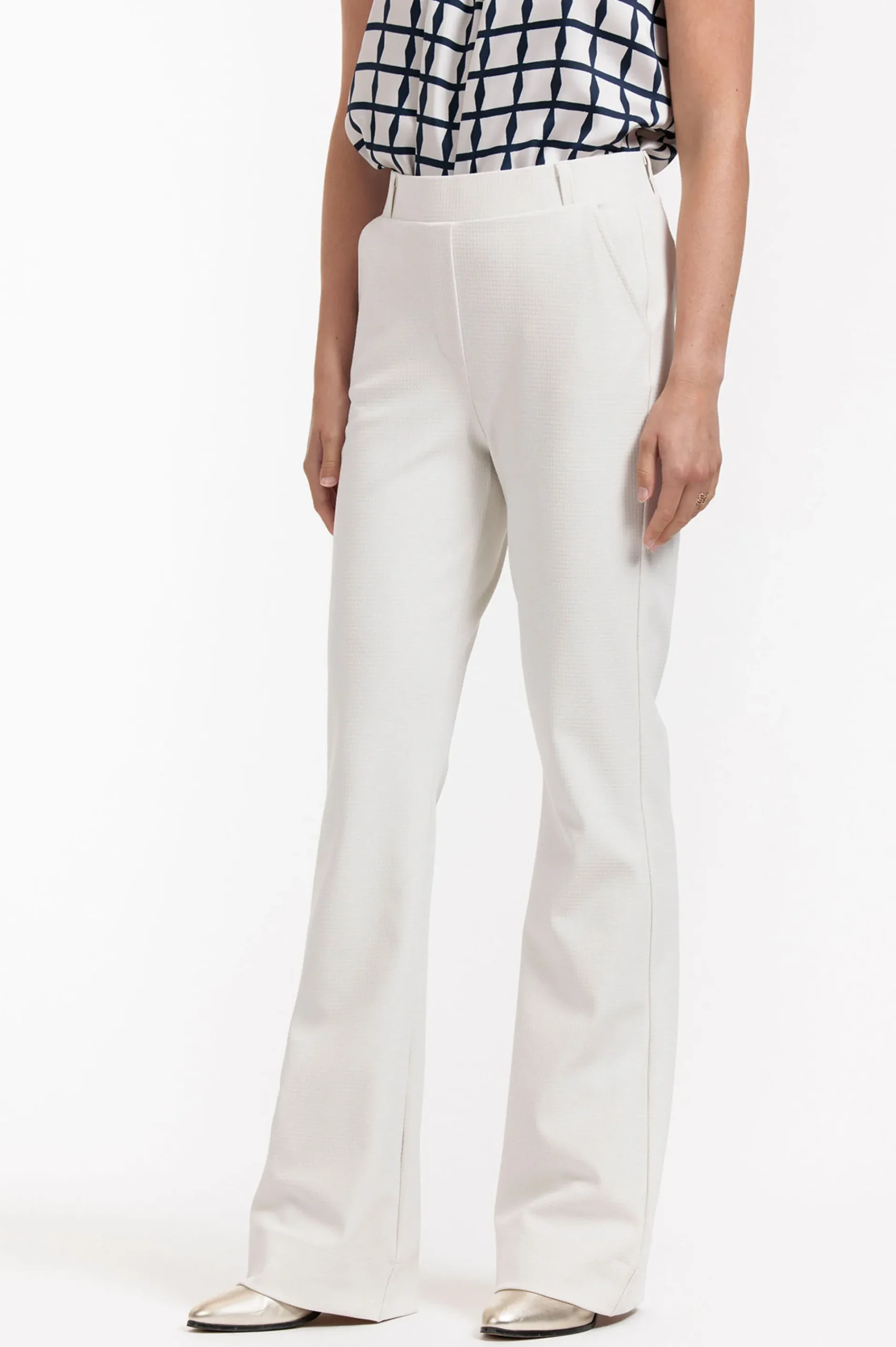 Studio Anneloes Flair LONG structure bnd trousers -