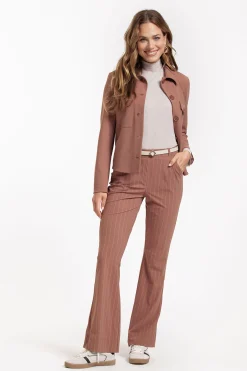 Studio Anneloes Flair pinstripe trousers -