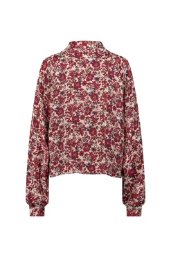 Studio Anneloes Frances flower satin blouse -