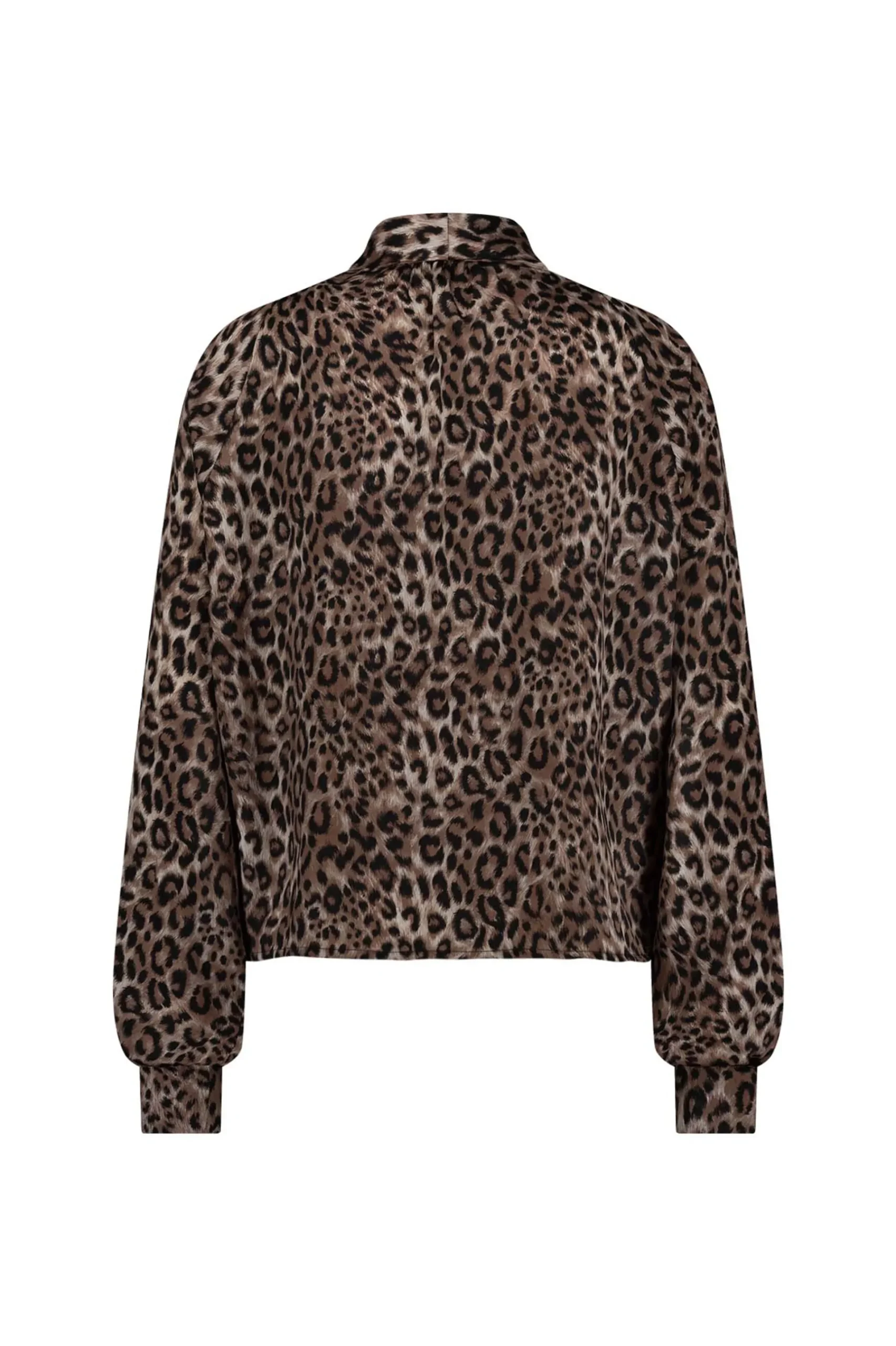 Studio Anneloes Frances satin animal blouse -