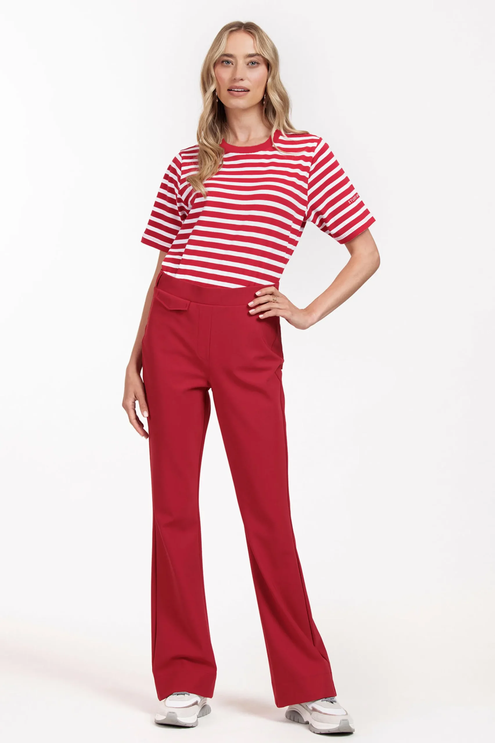 Studio Anneloes Galla bonded trousers -