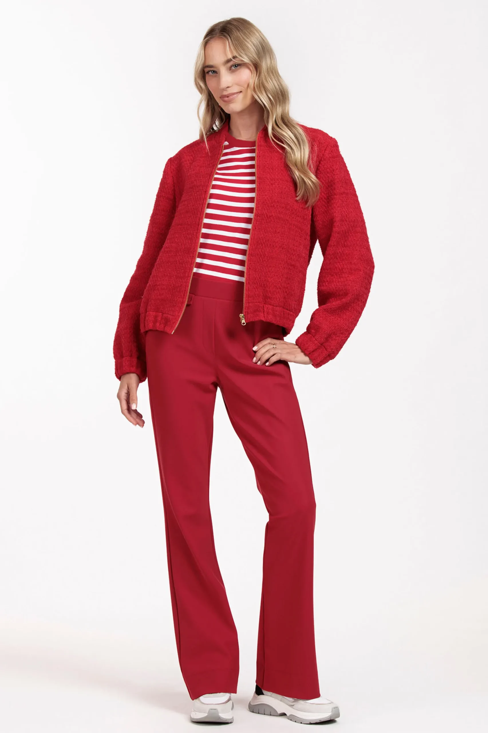 Studio Anneloes Galla bonded trousers -
