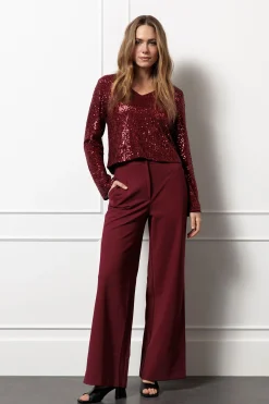 Studio Anneloes Holly bonded trousers -