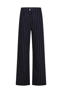 Studio Anneloes Holly gold pinstripe trousers -