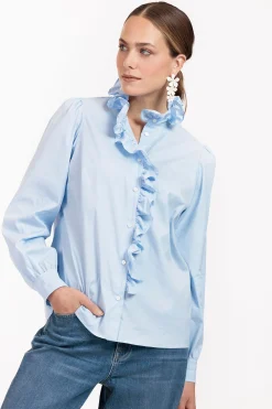 Studio Anneloes Idette poplin blouse -