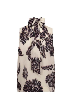 Studio Anneloes Ilsa flower crepe top -