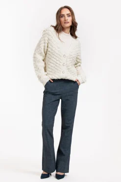 Studio Anneloes Iris chunky glitter cardigan -