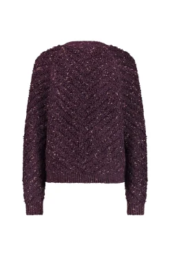 Studio Anneloes Iris chunky glitter cardigan -