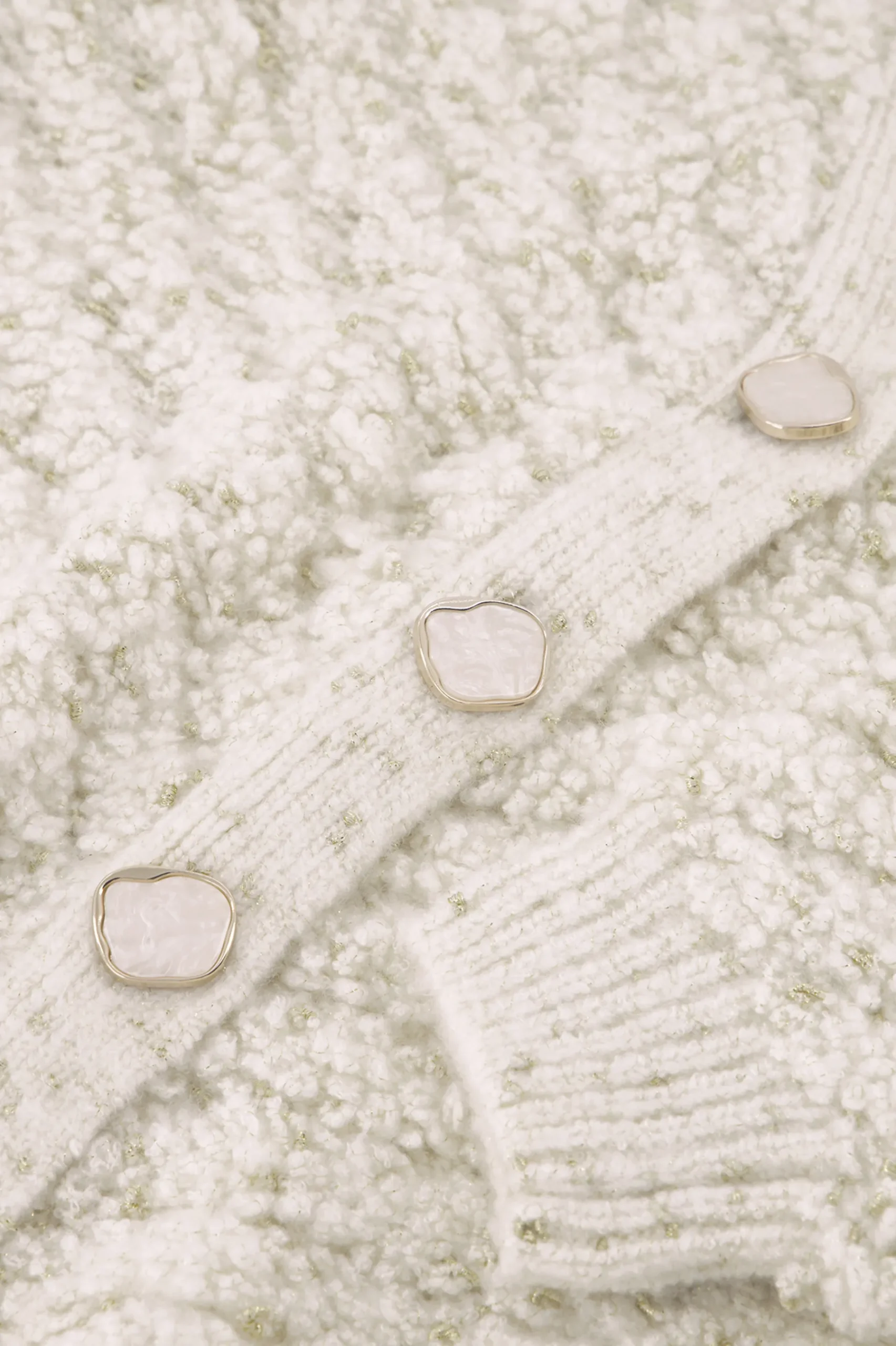 Studio Anneloes Iris chunky glitter cardigan -