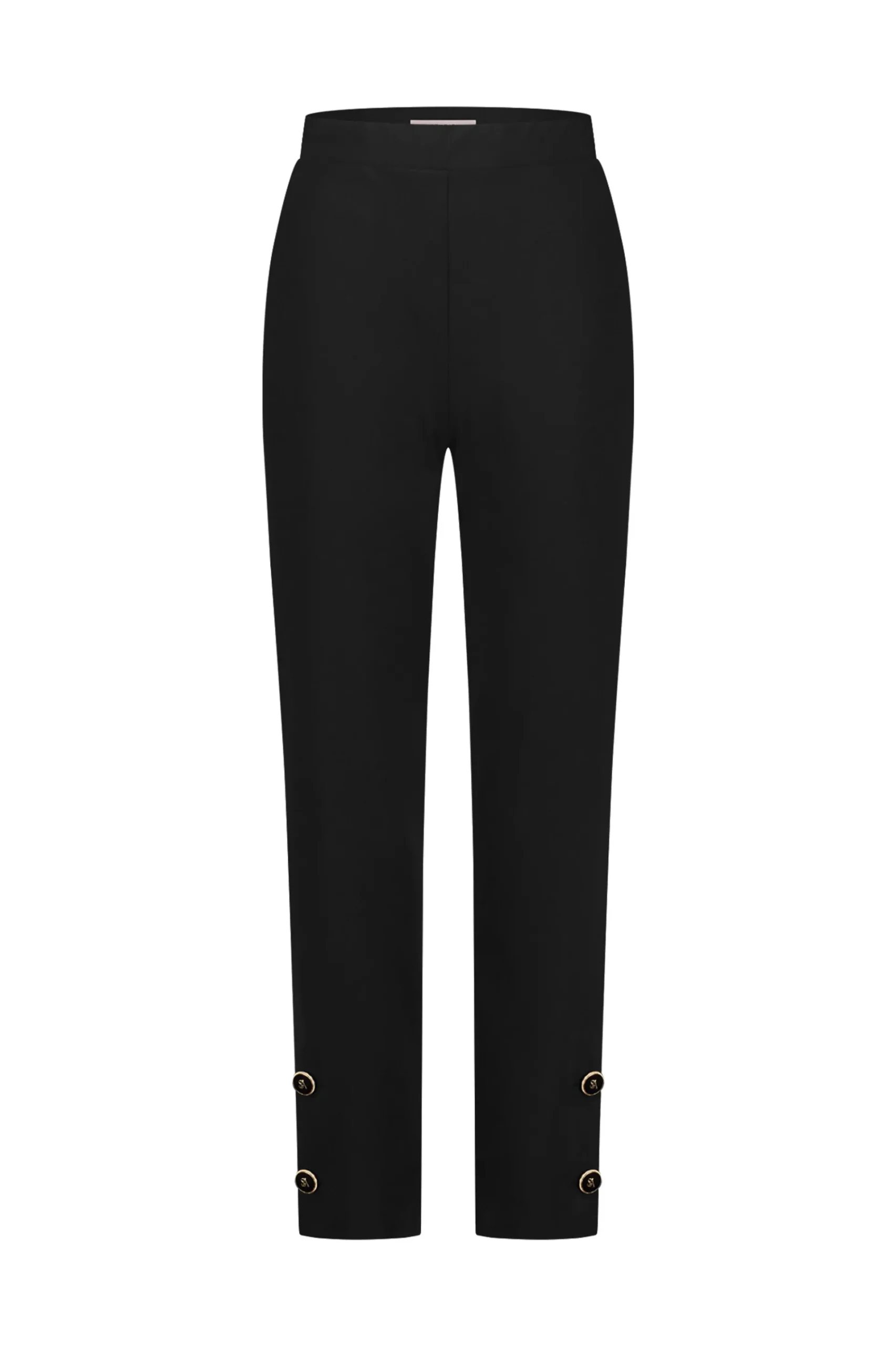 Studio Anneloes Ivory button trousers -