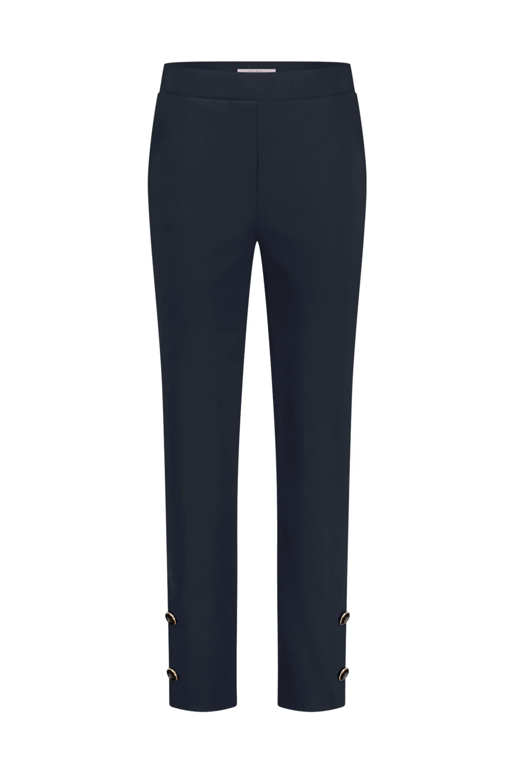 Studio Anneloes Ivory button trousers -