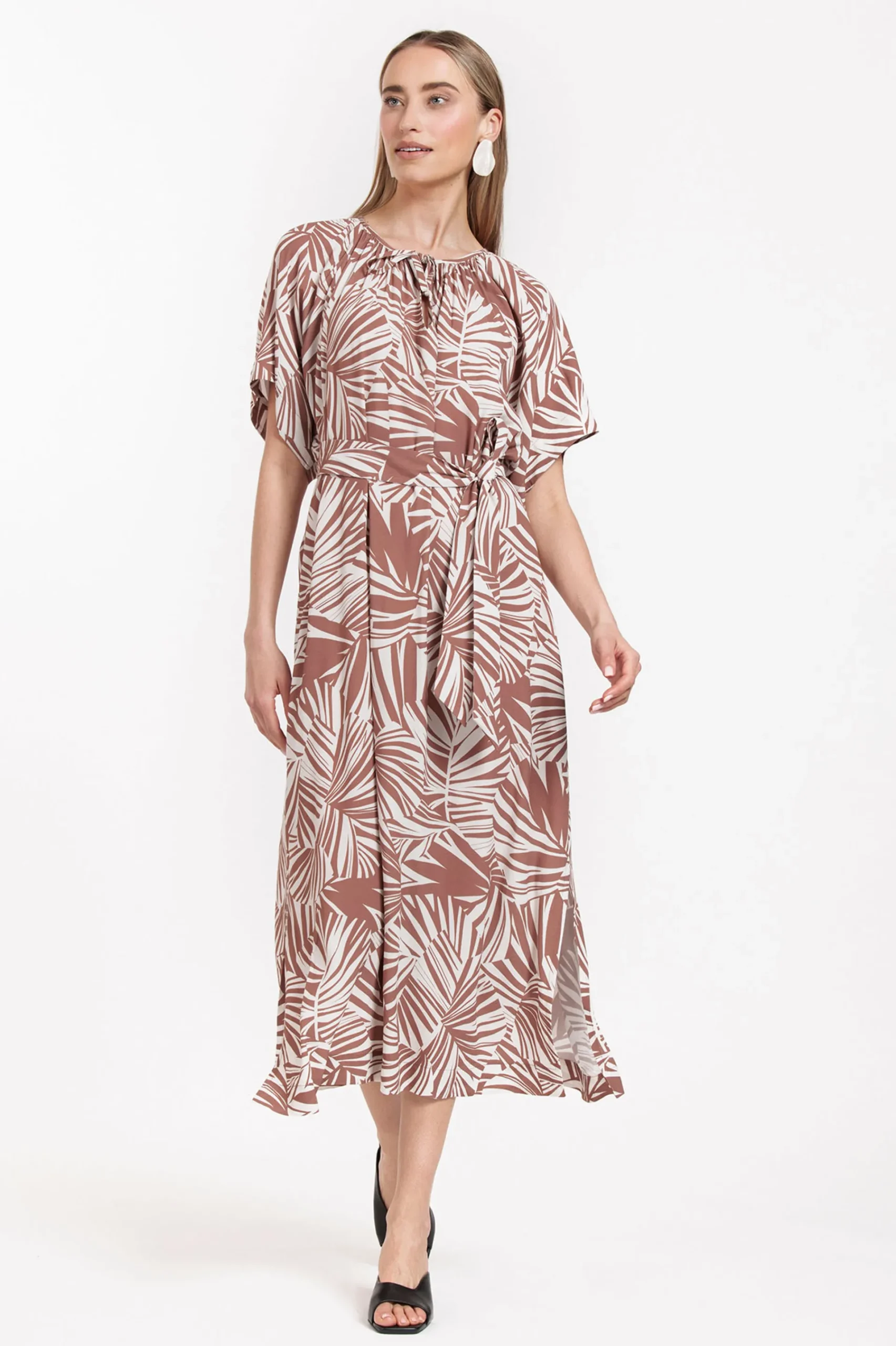 Studio Anneloes Ivy palm dress -